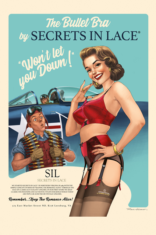Bullet Bra Poster