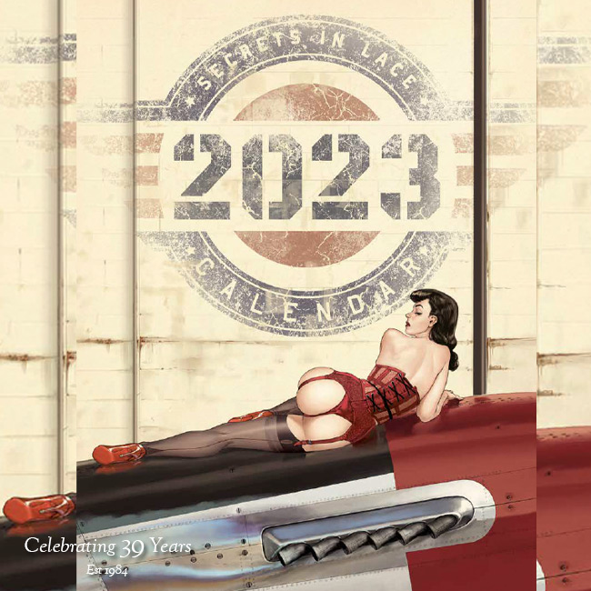 Secrets In Lace 2023 Calendar